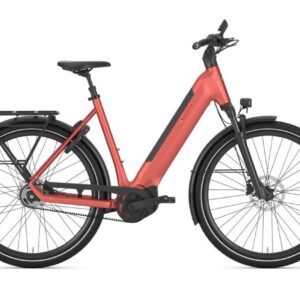 Gazelle Ultimate C5+ 600wh Metallic Orange Mat Dames 2026 49 cm