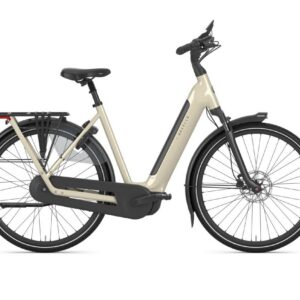 Gazelle Grenoble C5 / 600wh Caramel Khaki Glans Dames 2027 49 cm