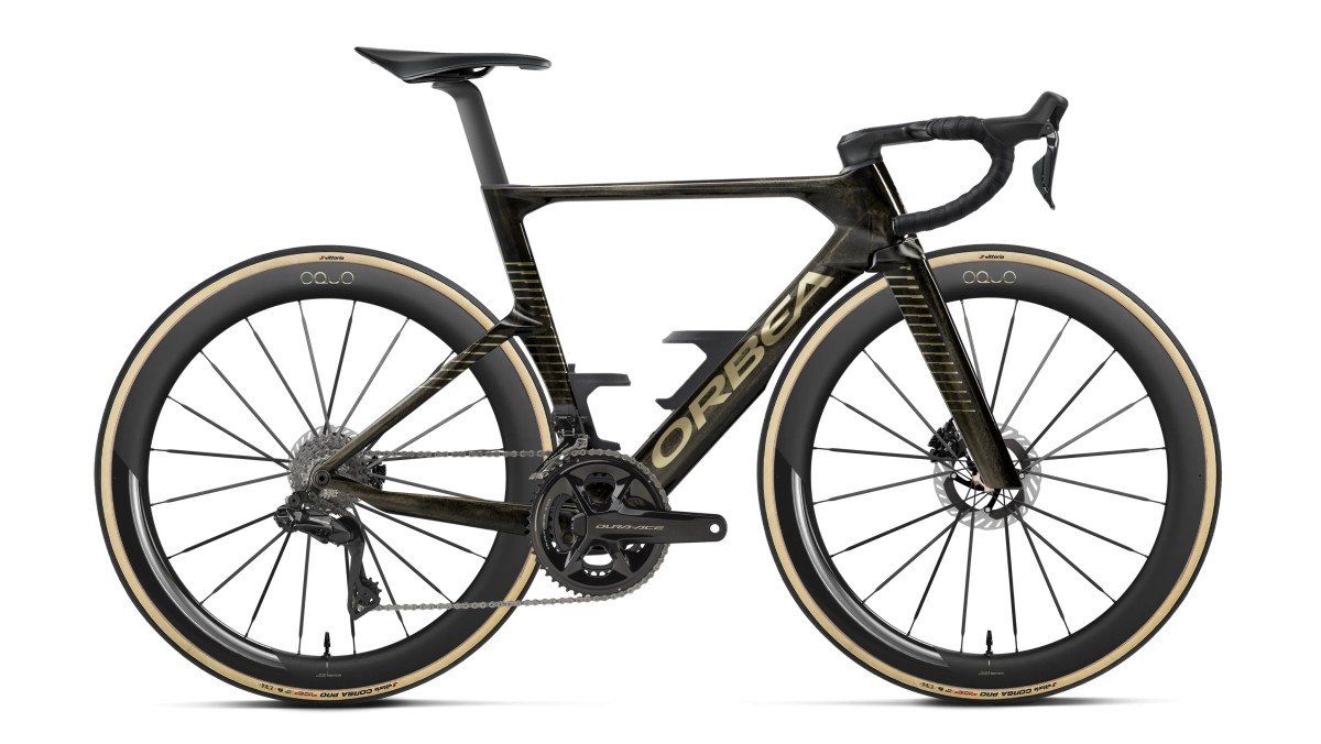 Orbea ORCA AERO M10i LTD PWR Magic Gold C. View - Titanium (Gloss) Heren 2027-53 cm